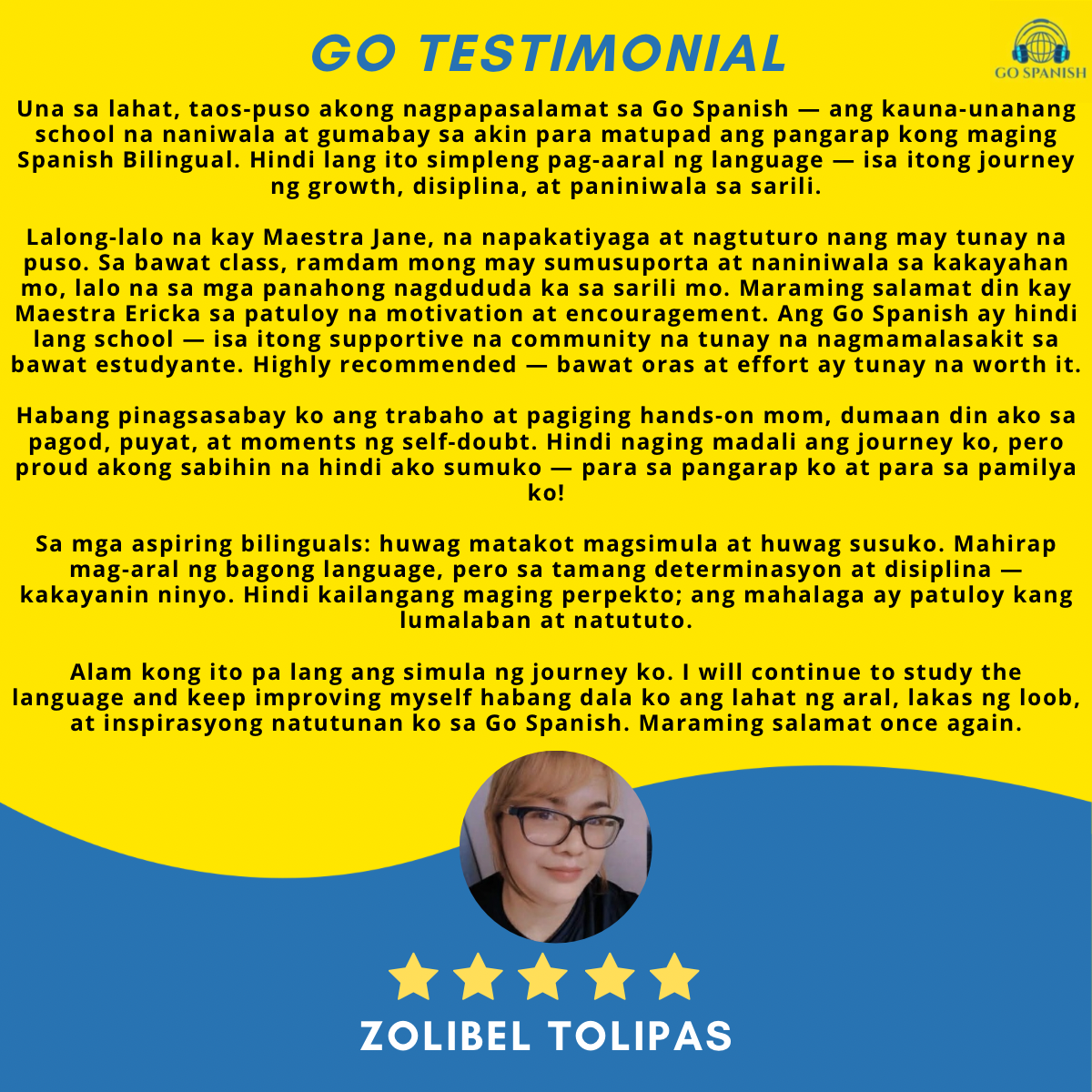 Testimonial