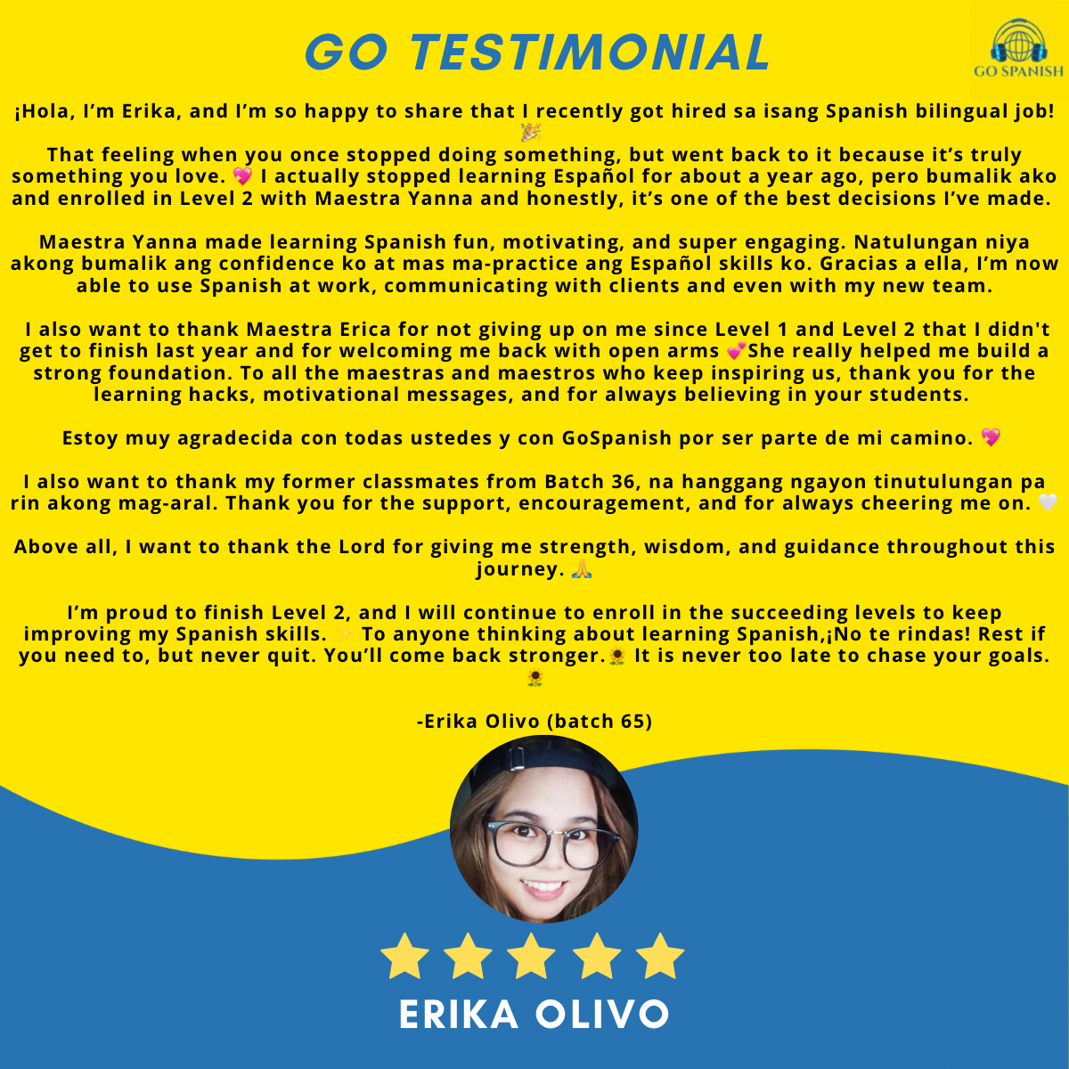 Testimonial
