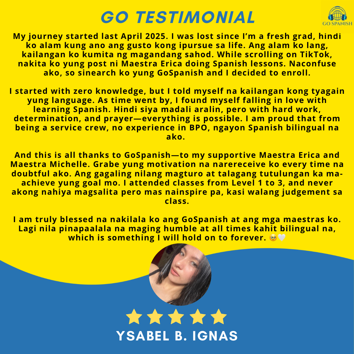 Testimonial
