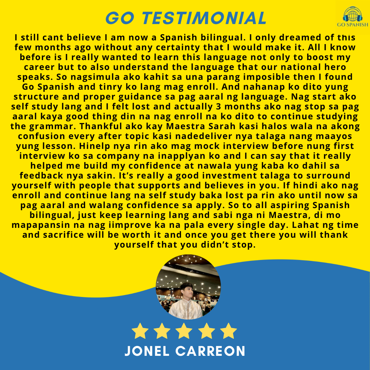 Testimonial
