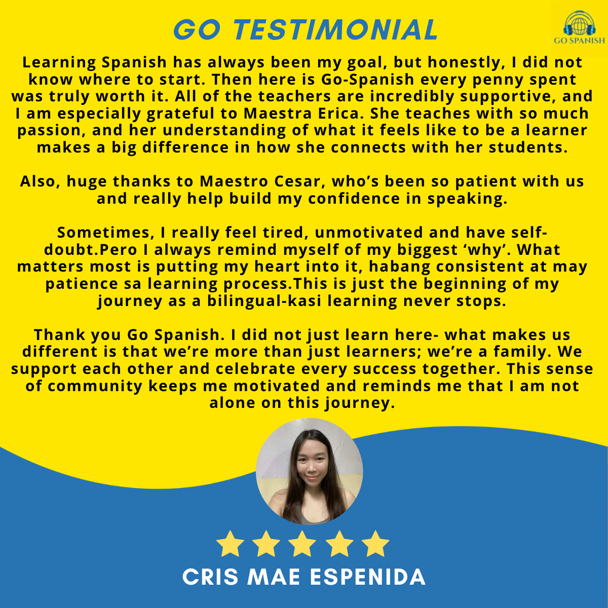 Testimonial