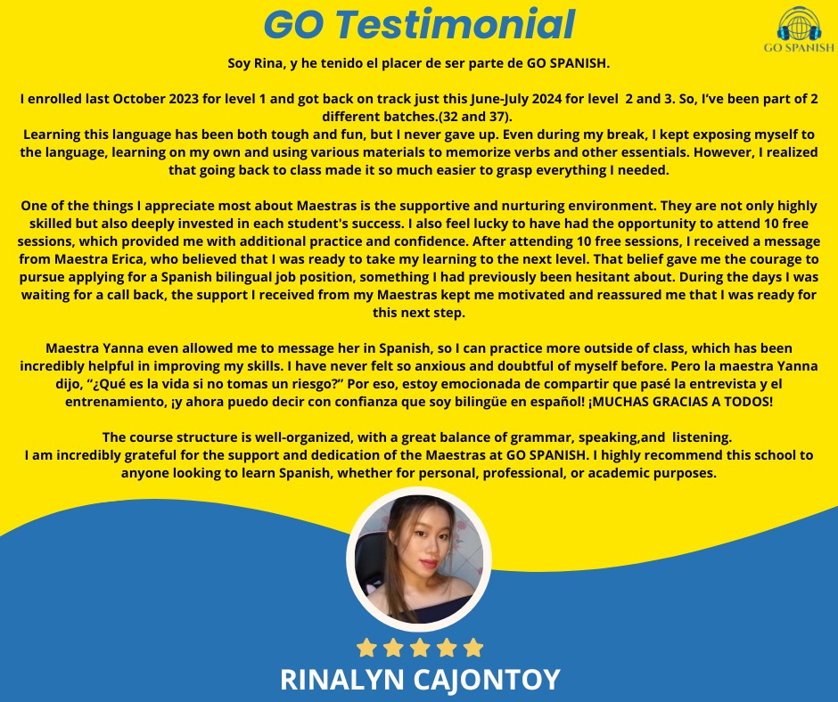 Testimonial