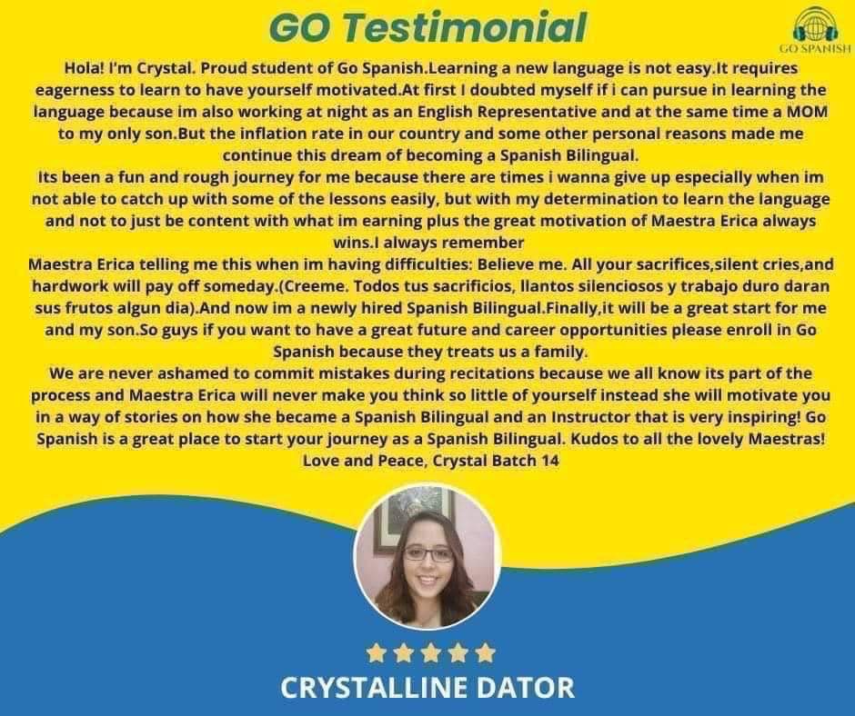 Testimonial