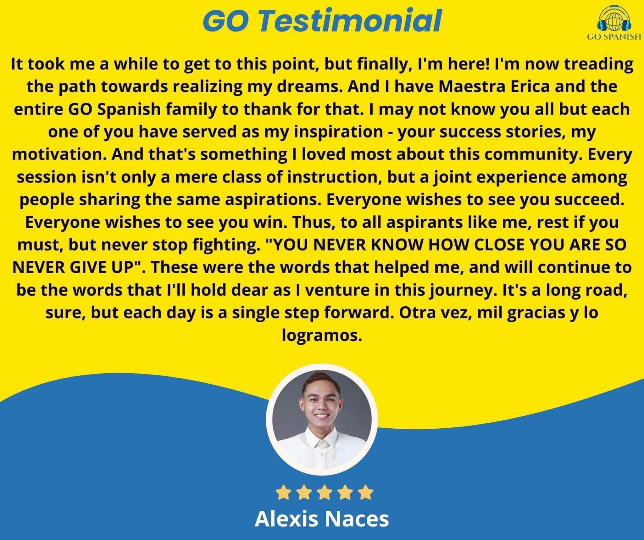 Testimonial