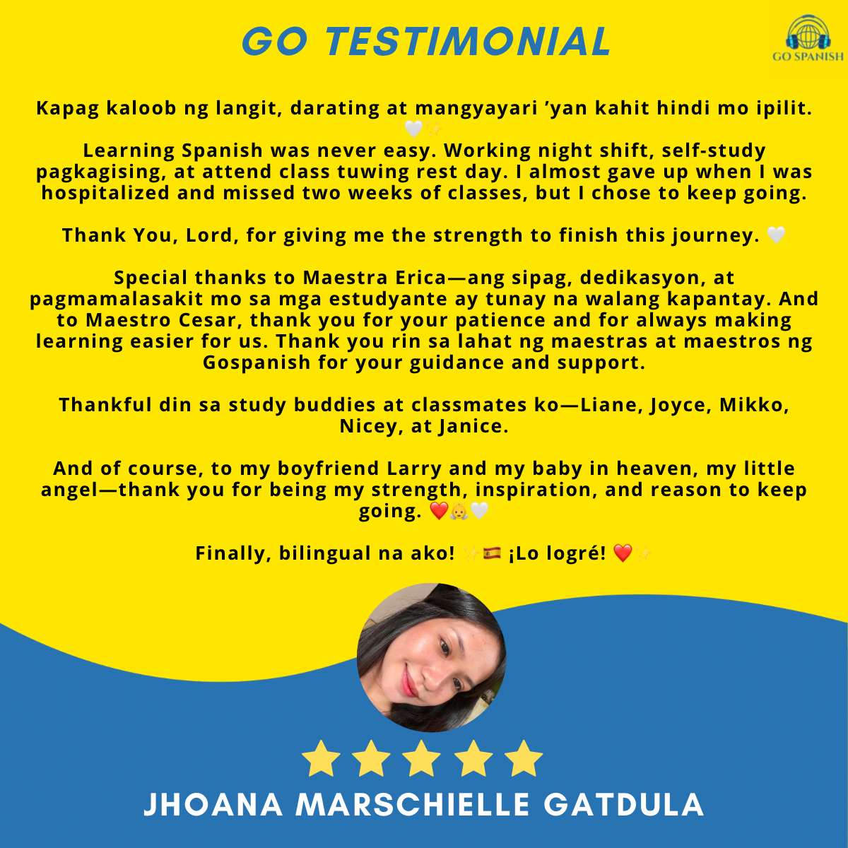 Testimonial