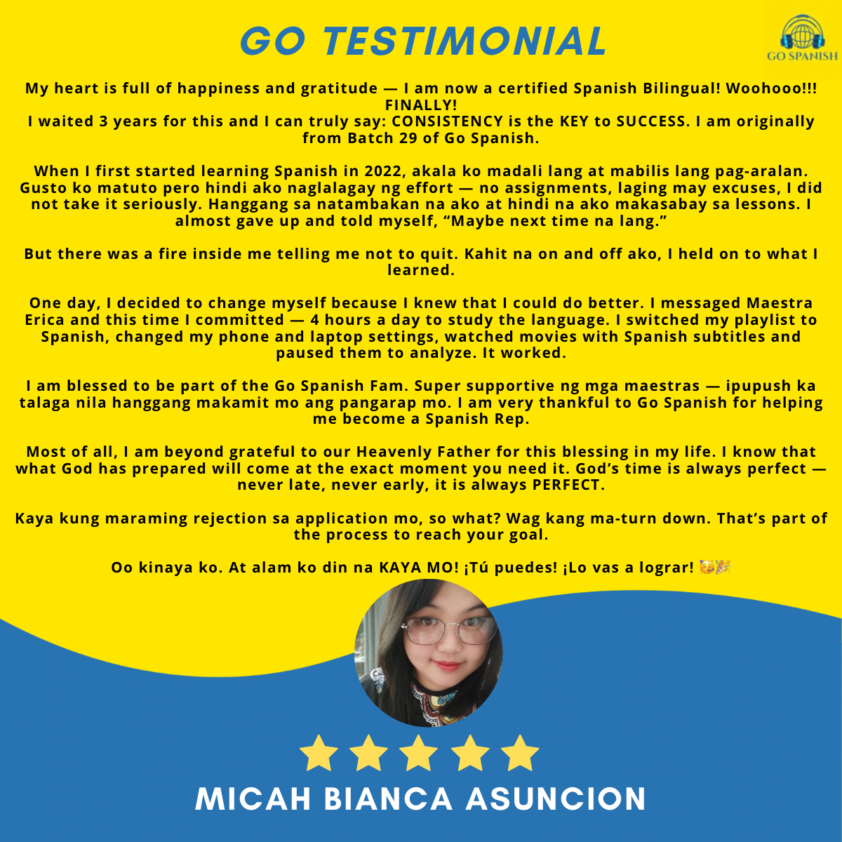 Testimonial