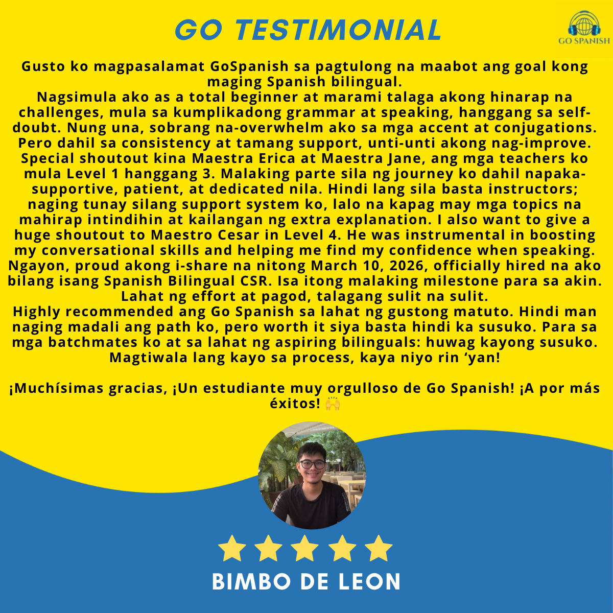 Testimonial